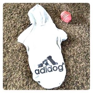Adidog dog hoodie